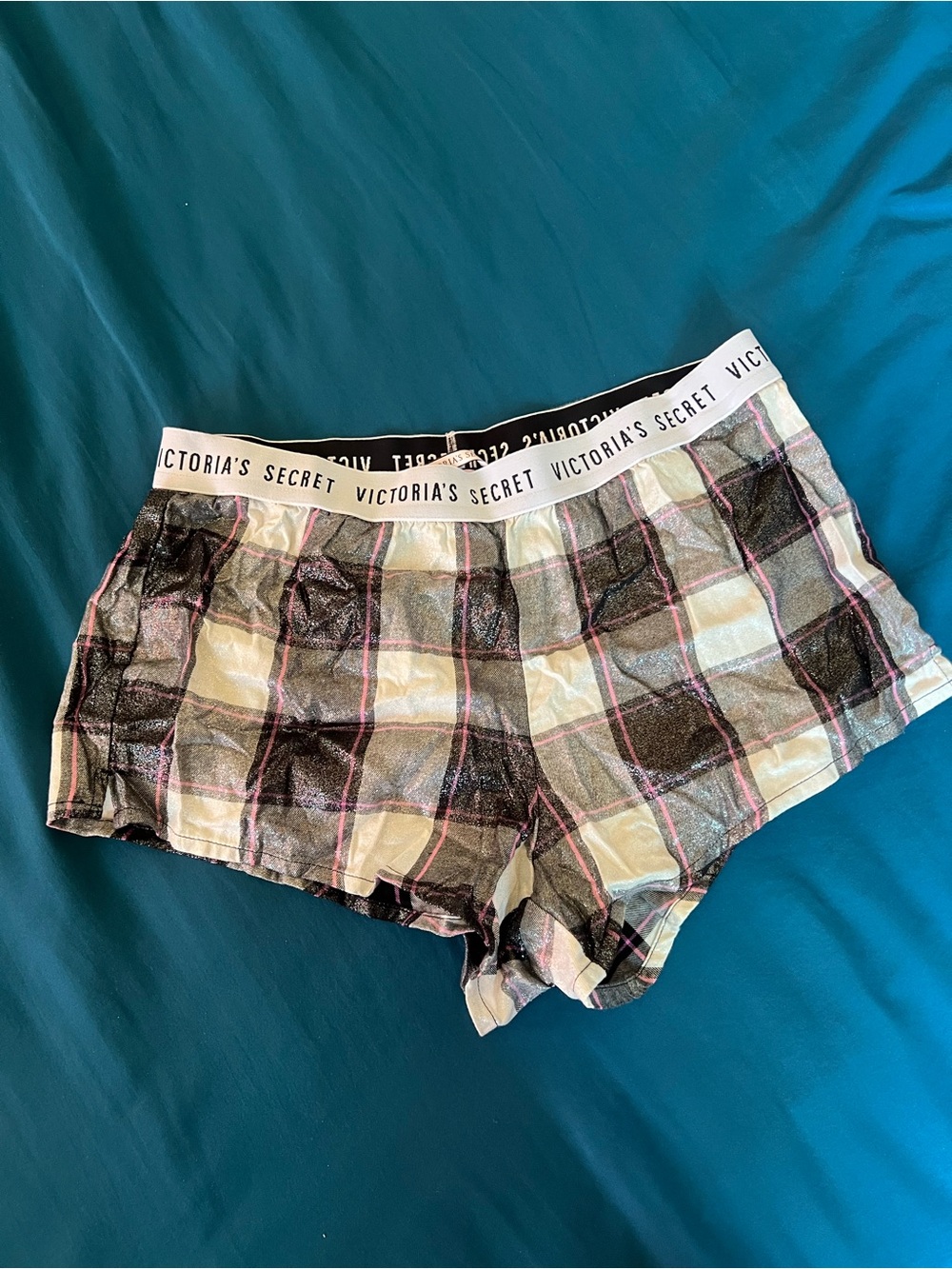 Victoria's Secret Plaid Sleep Shorts